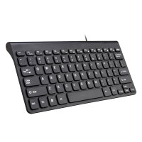 笔记本有线便携外接键盘usb手提电脑台式巧克力轻薄无线键盘迷你