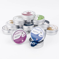 磁铁泥磁力强力不干磁性无毒磁流体橡皮泥解压神器水晶泥|不干磁铁泥全套6色