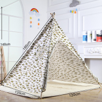 ins儿童摄影拍照道具 印第安小帐篷游戏屋婚庆生日派对房间装饰品|1.6小绿树