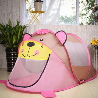 儿童帐篷室内室外圣诞大房子公主宝宝海洋球池儿童玩具游戏屋|粉熊182*96*86长宽高