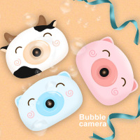 网红小猪猪泡泡机照相机同款少女心儿童玩具电动吹