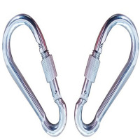 秋千配件连接带连接环扣挂钩连接器户单杠树枝荡秋千安装配件|挂钩一对不含连接带