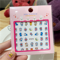 日单面包超人儿童指甲贴 韩版环保指甲贴纸韩国儿童美甲贴纸|叮当猫---指甲贴
