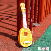 儿童吉他可弹奏男孩网红女孩迷你尤克里里仿真乐器小提琴|水果吉他橙子盒装