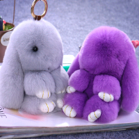 韩国萌兔玩偶小兔子毛绒手机挂饰垂耳兔公仔长耳兔兔书包挂件