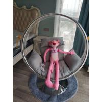 秋千吊椅网红透明泡泡椅玻璃吊篮家用室内卧室阳台摇篮半球太空椅|亚克力纯透明(地球仪款)上门