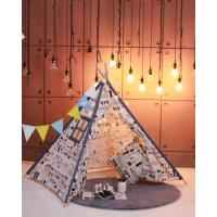 降价了!儿童游戏室内帐篷 印第安儿童帐篷室内游戏屋儿童玩具|1.6米花一