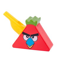 婴幼儿童小鸟口哨幼儿园喇叭木制乐器早教音乐|红色小鸟