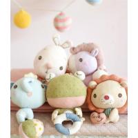 祺手工纯棉新生婴儿床铃音乐旋转床头铃布艺 宝宝玩偶|A款单独玩偶部分(床挂)+礼包