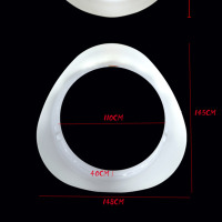 太阳能led发光月亮秋千 户外美陈道具网红庭院秋千吊椅装饰灯|LED款心形单秋千充电款