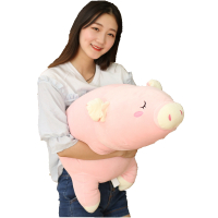 可爱猪猪毛绒抱枕公仔床上女生睡觉大号娃娃玩偶小猪生日礼物