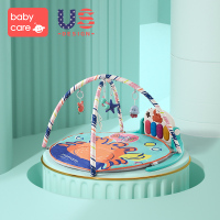 婴儿健身架器脚踏钢琴0-3-6月1岁新生儿宝宝音乐|莫拉诺螃蟹-圆型
