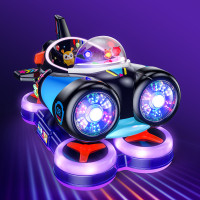 2020新款儿童电动幼儿投币摇摇车摇摆机商用超市门口飞艇瑶瑶马|升级版飞艇