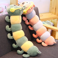可爱毛毛虫长条抱枕公仔毛绒布娃娃玩偶女孩布偶床上睡觉超萌