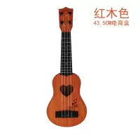儿童吉他初学者吉他可弹奏吉他尤克里里乐器|大号44CM优雅橙送琴谱拔片