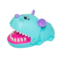 儿童趣味整盅小老鼠模型整人游戏道具整蛊减压鳄鱼创意|整盅小萌鼠[绿色] 均码