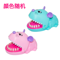 儿童趣味整盅小老鼠模型整人游戏道具整蛊减压鳄鱼创意|整盅小萌鼠[颜色随机] 均码