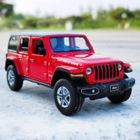 jeep吉普牧马车模六开门金属汽车人模型撒哈拉避震合金车豪车模型