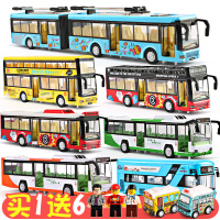 儿童双层公交车模型仿真合金男孩公共汽车宝宝大号巴士