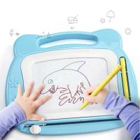 画画板儿童彩色磁性画板儿童中大号写字板涂鸦板磁力画板益智玩具