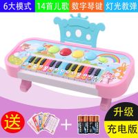 儿童能益智电子琴乐器玩具男女孩初学者宝宝钢琴玩具琴3-6岁2
