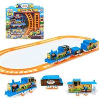 儿童小火车轨道套装电动火车卡通火车玩具儿童玩具礼物