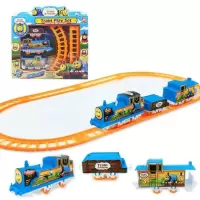 儿童小火车轨道套装电动火车卡通火车玩具儿童玩具礼物