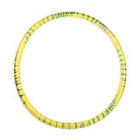 初学者耐磨绳4-10斤加重大粗绳呼拉圈男女健身加粗绳瘦身|黄色 [4-5斤]85cm