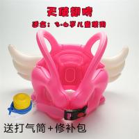 儿童游泳圈3-6岁幼儿戏水玩具小孩宝宝女孩男孩坐圈天使翅膀
