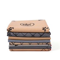 麻将桌布皮革麻将布家用防滑可水洗麻将垫带兜麻将毯扑克垫|颜色随机发货《有的不带图案》 98*98厘米