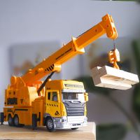 仿真大吊车玩具合金工程车儿童玩具车模型男孩起重机吊臂车挖掘机