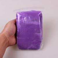 轻粘土100g儿童创意安全粘土24色彩泥太空泥软陶泥大包黏土|紫色100G