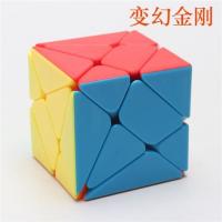 异形魔方套装金字塔斜转移棱变幻金刚粽子sq魔盒不等边玩具|变幻金刚