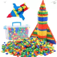 儿童玩具开发智力积具男孩玩具女孩拼装玩具火箭子