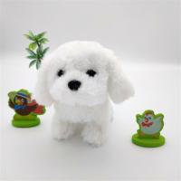 电动小白兔毛绒玩具儿童玩具男女孩玩偶公仔女生宝宝玩具生日礼物|白色比熊