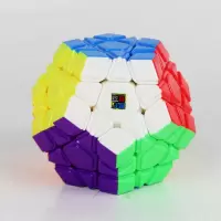 五魔方 启恒十二面体实色免贴纸顺滑竞速玩具|五魔方[实色]送教程+底座