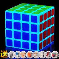 夜光魔方三阶2345阶夜光蓝魔方 夜光绿魔方顺滑魔方套装组合|4阶夜光蓝