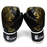 拳击手套成人拳套散打搏击格斗专业儿童泰拳沙袋武馆训练泰拳手套|黑虎头[成人版]