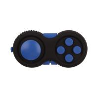 骰子魔方 抗烦躁焦虑发泄无聊多动症玩具解压神器|减压手柄蓝款(买二送一)