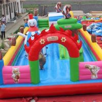 大型儿童城堡玩具充气蹦蹦床滑梯儿童乐园充气城堡室外大型淘气堡|60平米(6*10米)