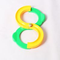 同款88轨道球专注力训练玩具八八轨道感统注意力儿童早教家用|黄绿色[配15个球]