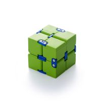 无限魔方荣耀百变魔方无线魔方解压神器玩具发泄指尖陀螺|绿色