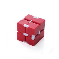 无限魔方荣耀百变魔方无线魔方解压神器玩具发泄指尖陀螺|红色