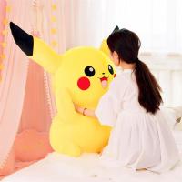 皮卡丘公仔毛具睡觉抱枕玩偶公仔布娃娃生日礼物送男女友