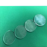 麻将机操作盘玻璃卡圈全自动麻将机配件麻将桌骰子色子盘镜片压圈|62MM玻璃10片-送一个4脚卡圈