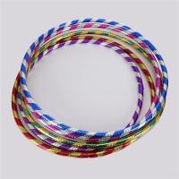 幼儿园儿童小学生早操健身圈学校体育课游戏圈器材体操圈|35CM镭射圈双色