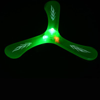 厂家直销发光回旋飞镖飞来飞去器安全室内户外健身运动玩具|绿色款 装