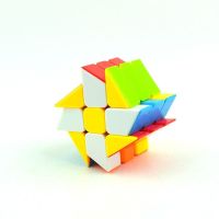 yj魔方三剑客异形组合魔方学生儿童智力玩具|粉色