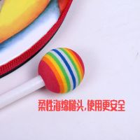 幼教道具儿童棒棒糖鼓卡通早教乐器幼儿园打击乐器声音响亮