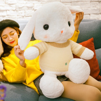 小兔子毛绒玩具 可爱垂耳兔玩偶长耳朵公仔床上抱枕少女大号娃娃